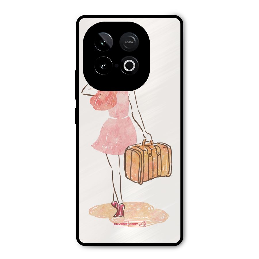 Travel Girl Metal Back Case for iQOO Neo 10