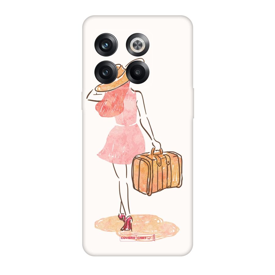 Travel Girl Original Polycarbonate Back Case for OnePlus 10T