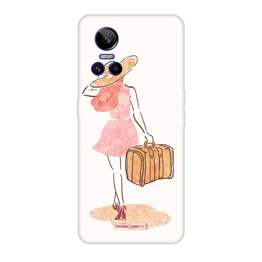 Travel Girl Original Polycarbonate Back Case for Realme GT Neo 3