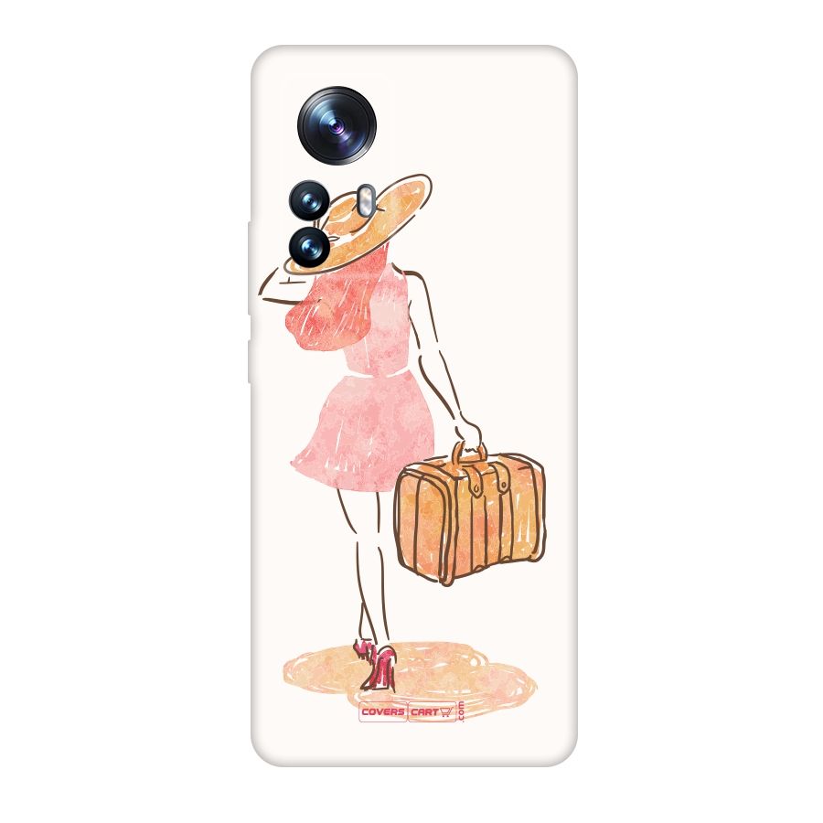 Travel Girl Original Polycarbonate Back Case for Xiaomi 12 Pro