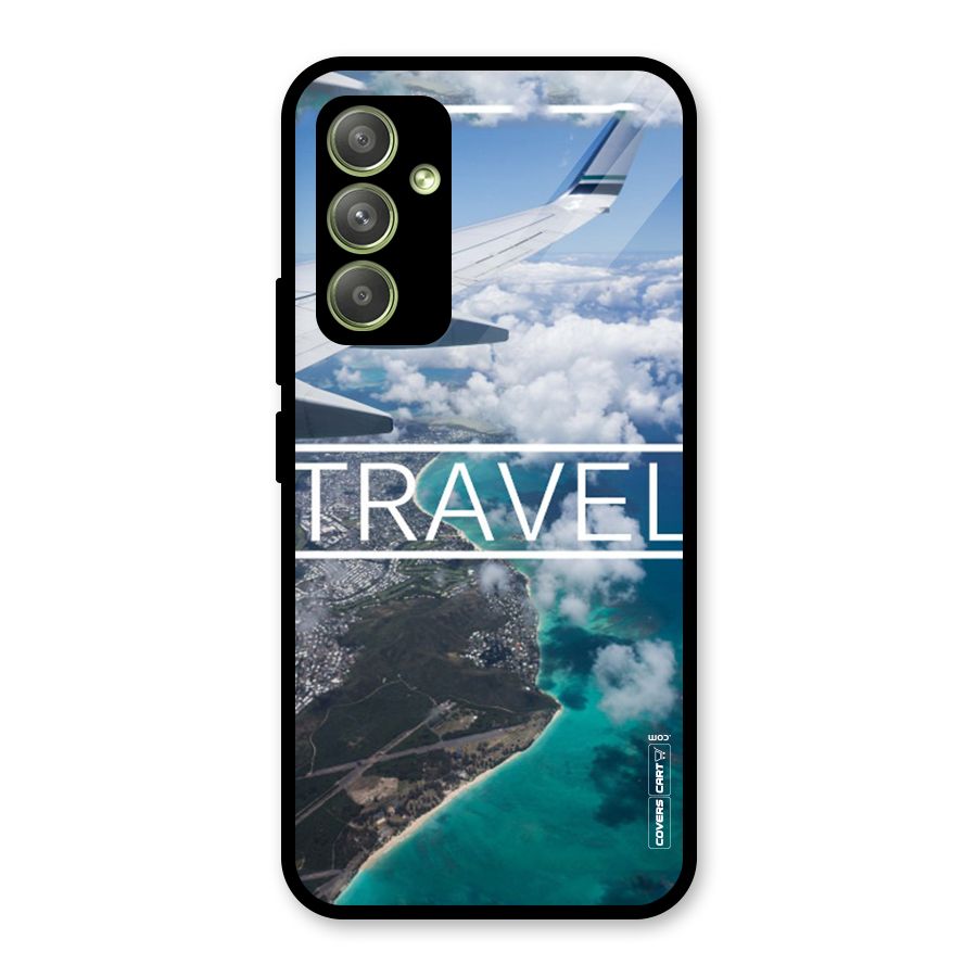 Travel Glass Back Case for Galaxy A54