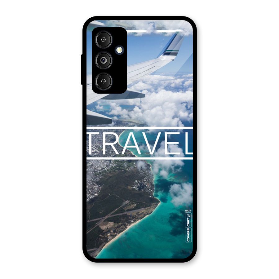 Travel Glass Back Case for Galaxy M14 5G
