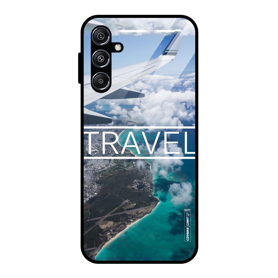 Travel Glass Back Case for Galaxy M34 5G