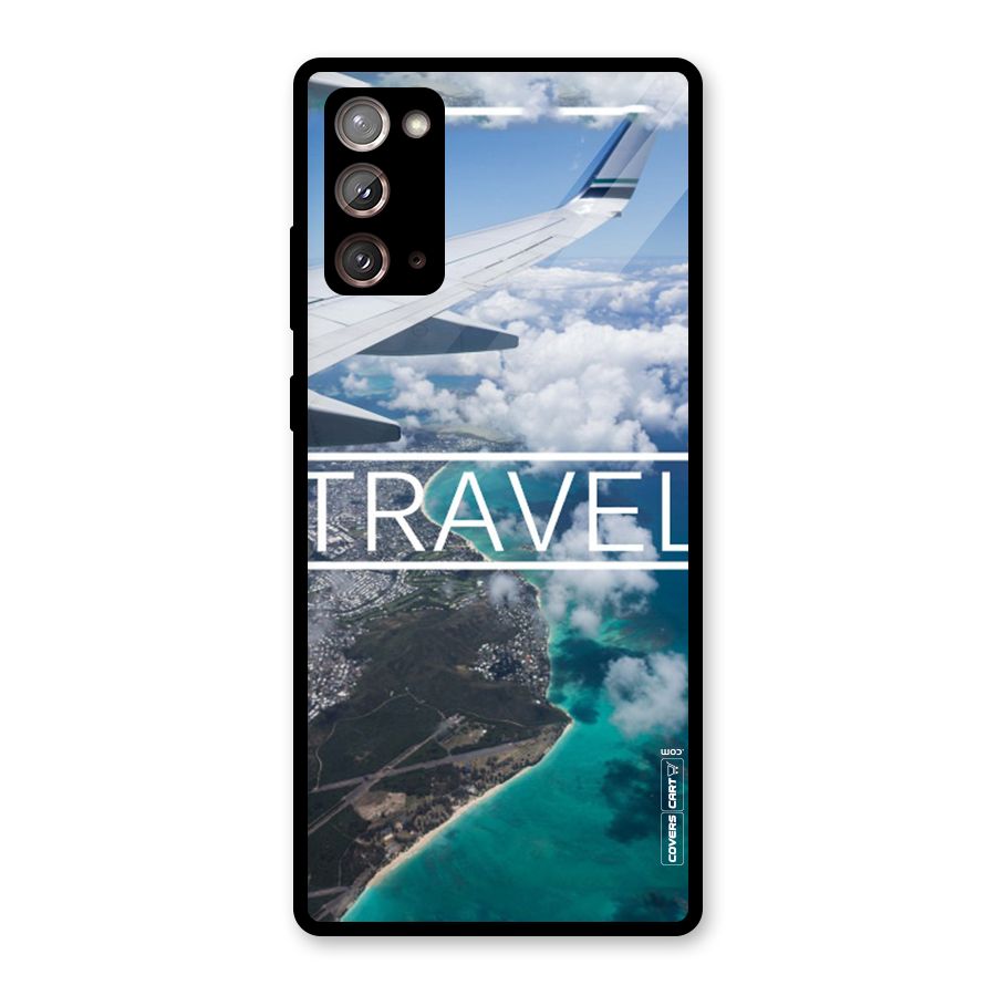 Travel Glass Back Case for Galaxy Note 20