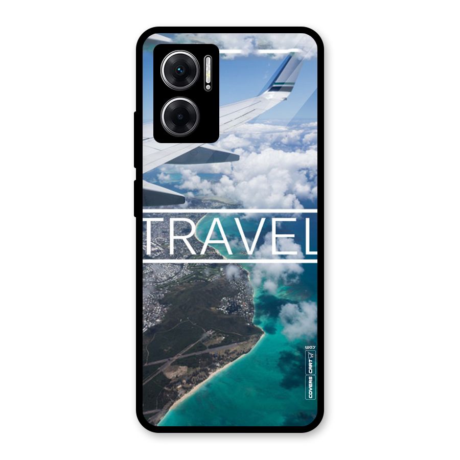 Travel Glass Back Case for Redmi 11 Prime 5G