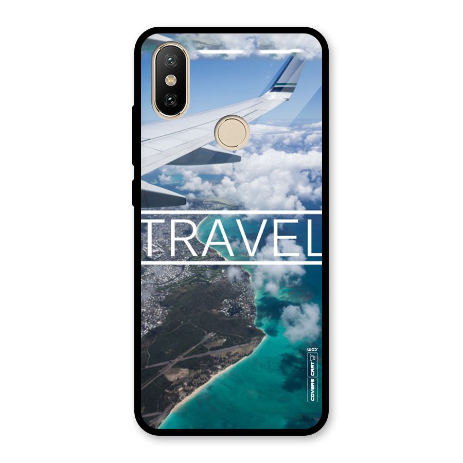 Travel Glass Back Case for Redmi A2