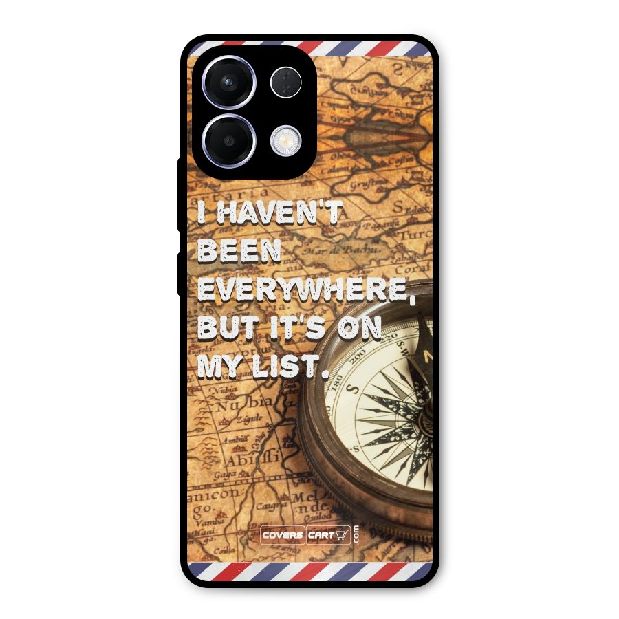 Travel Map Metal Back Case for Oppo K13