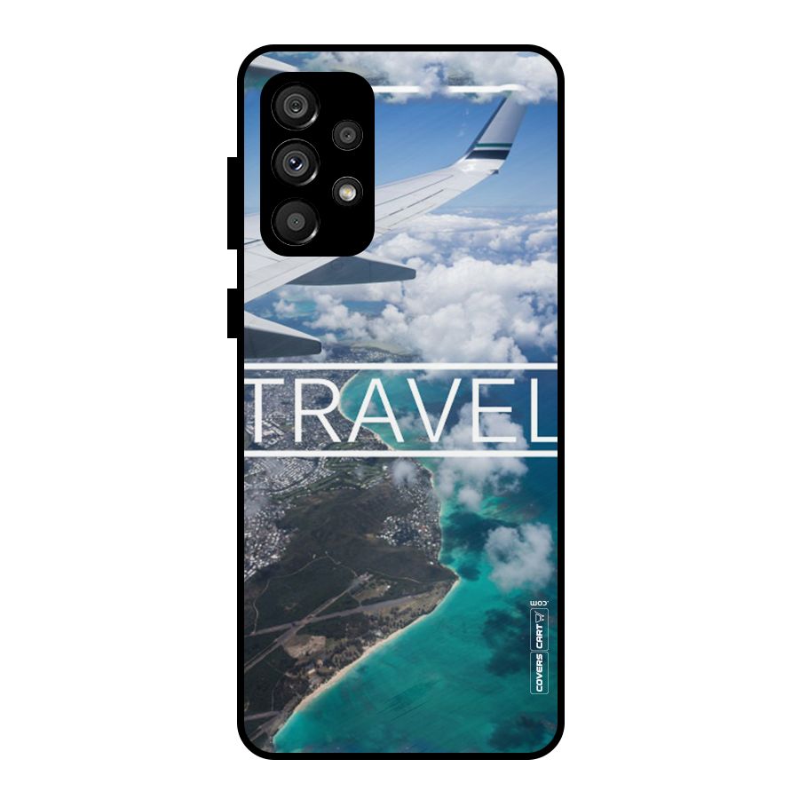 Travel Metal Back Case for Galaxy A73 5G