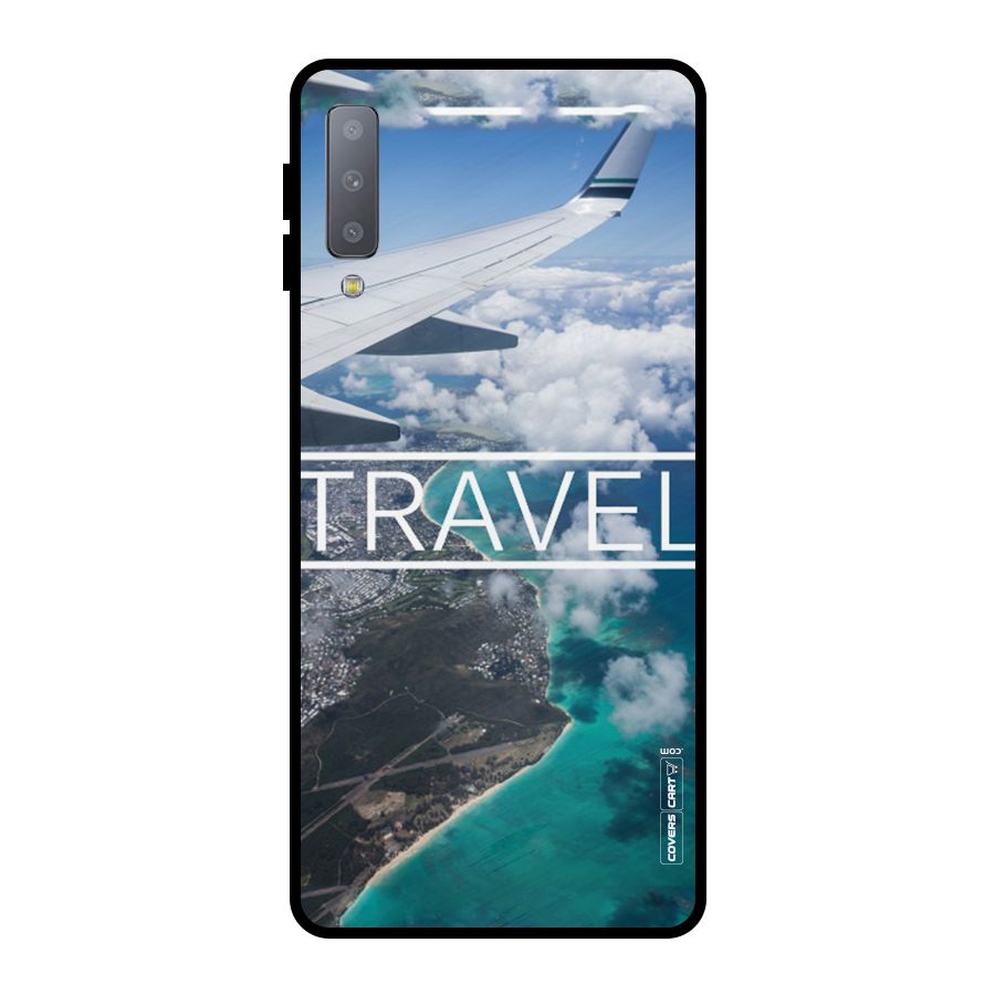 Travel Metal Back Case for Galaxy A7 (2018)