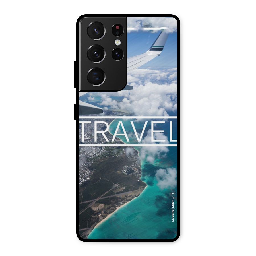Travel Metal Back Case for Galaxy S21 Ultra 5G