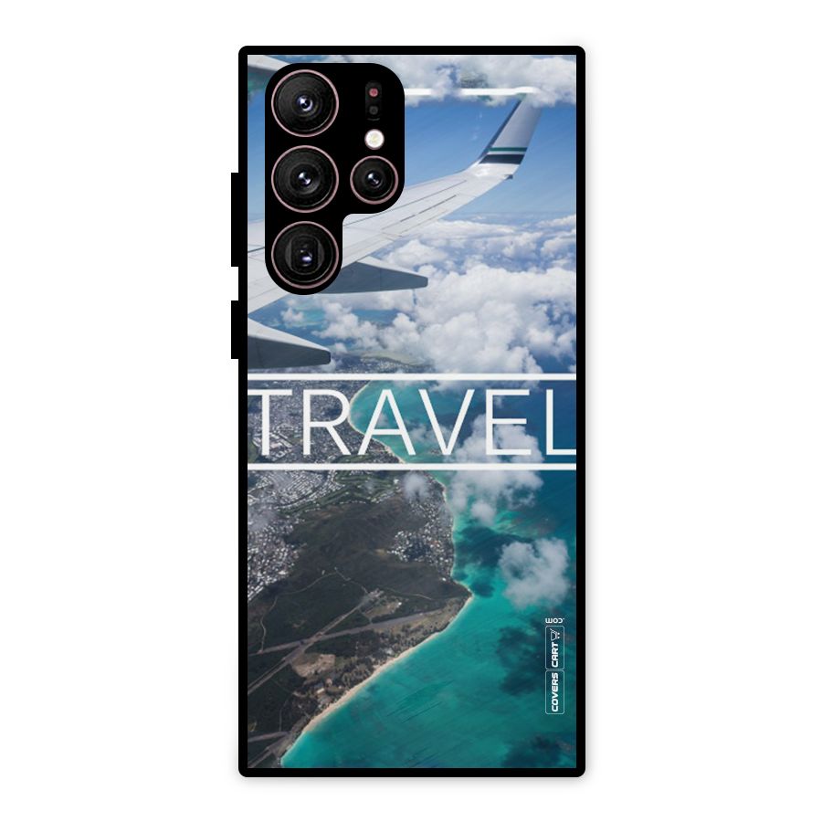 Travel Metal Back Case for Galaxy S22 Ultra 5G