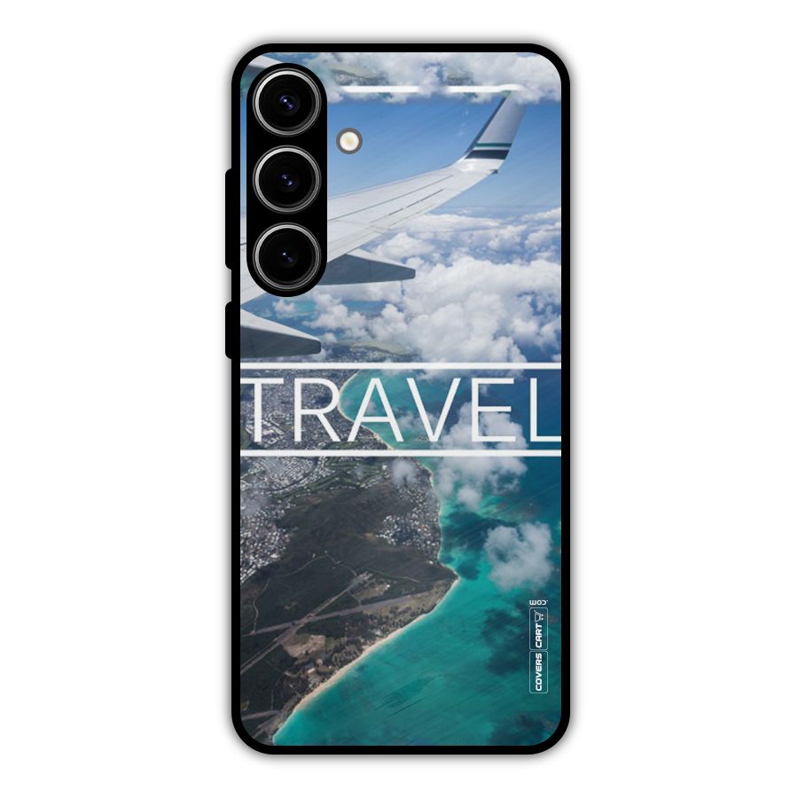 Travel Metal Back Case for Galaxy S24 Plus