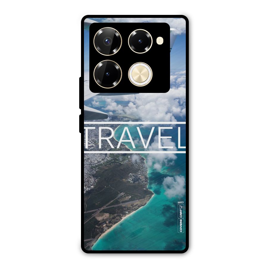 Travel Metal Back Case for Infinix Note 40 Pro Plus