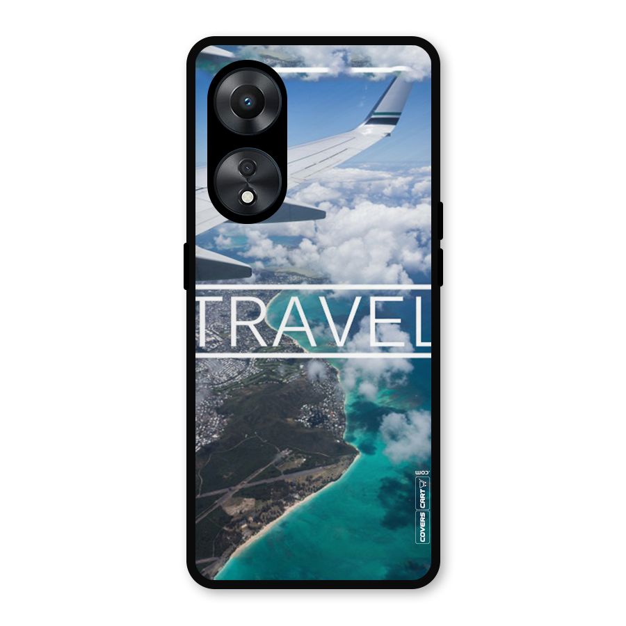 Travel Metal Back Case for Oppo A78