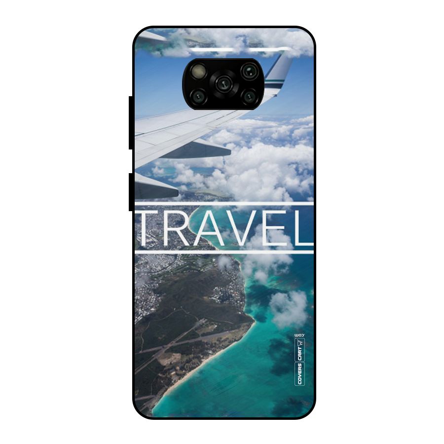 Travel Metal Back Case for Poco X3