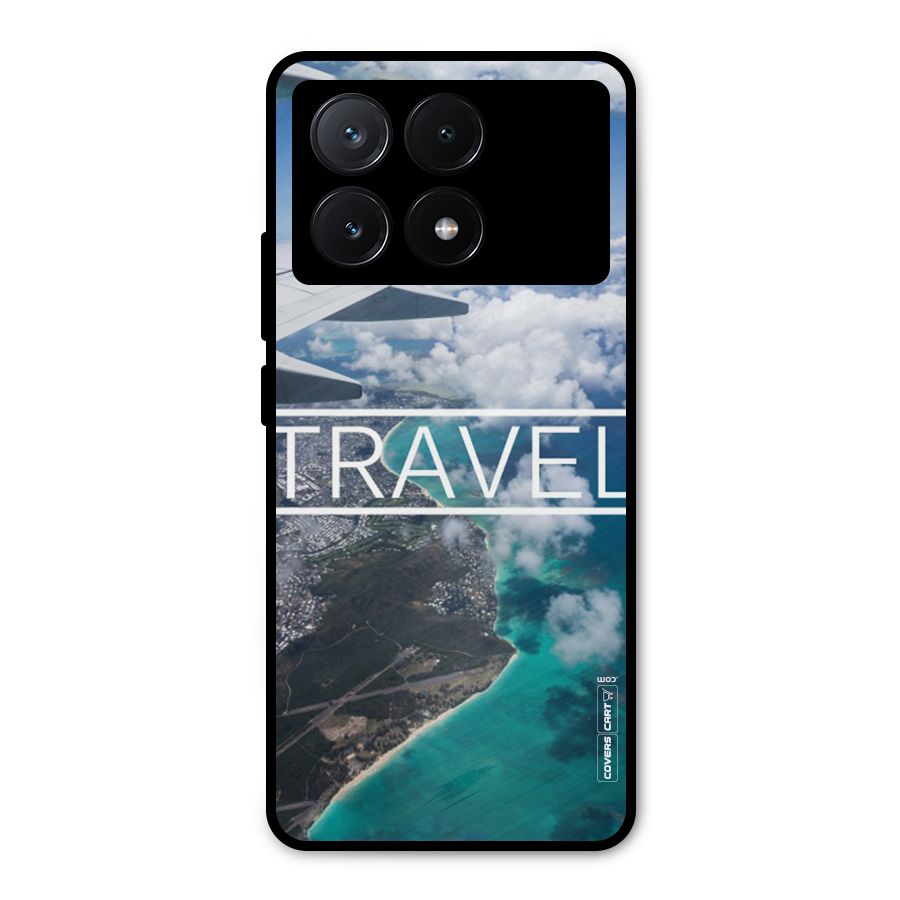 Travel Metal Back Case for Poco X6 Pro