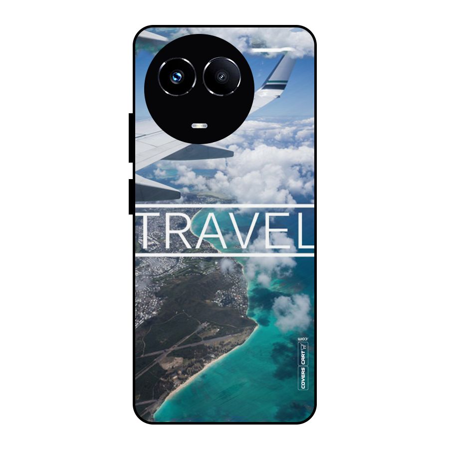 Travel Metal Back Case for Realme Narzo 60X