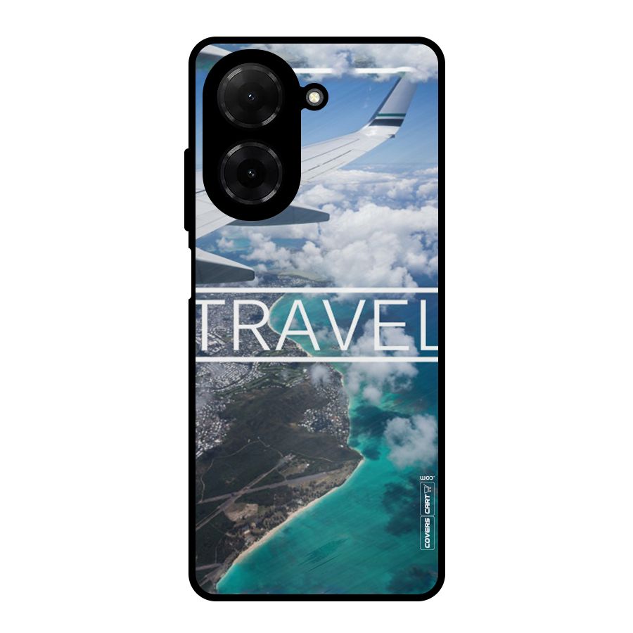 Travel Metal Back Case for Redmi A5 4G