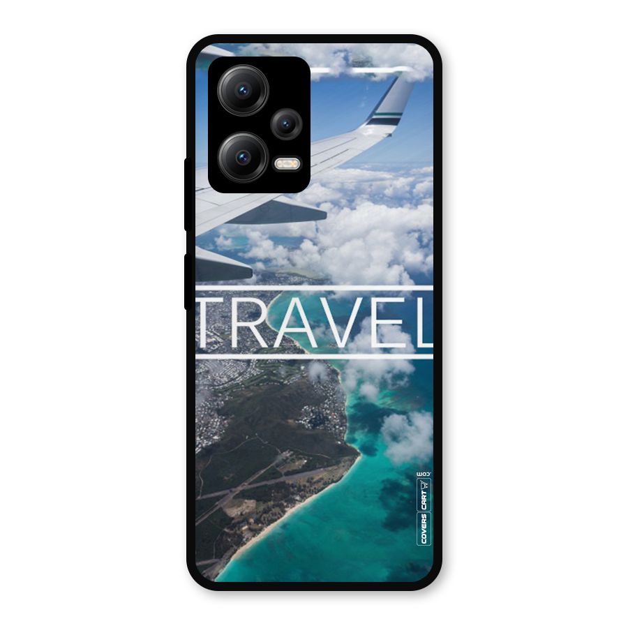 Travel Metal Back Case for Redmi Note 12 5G
