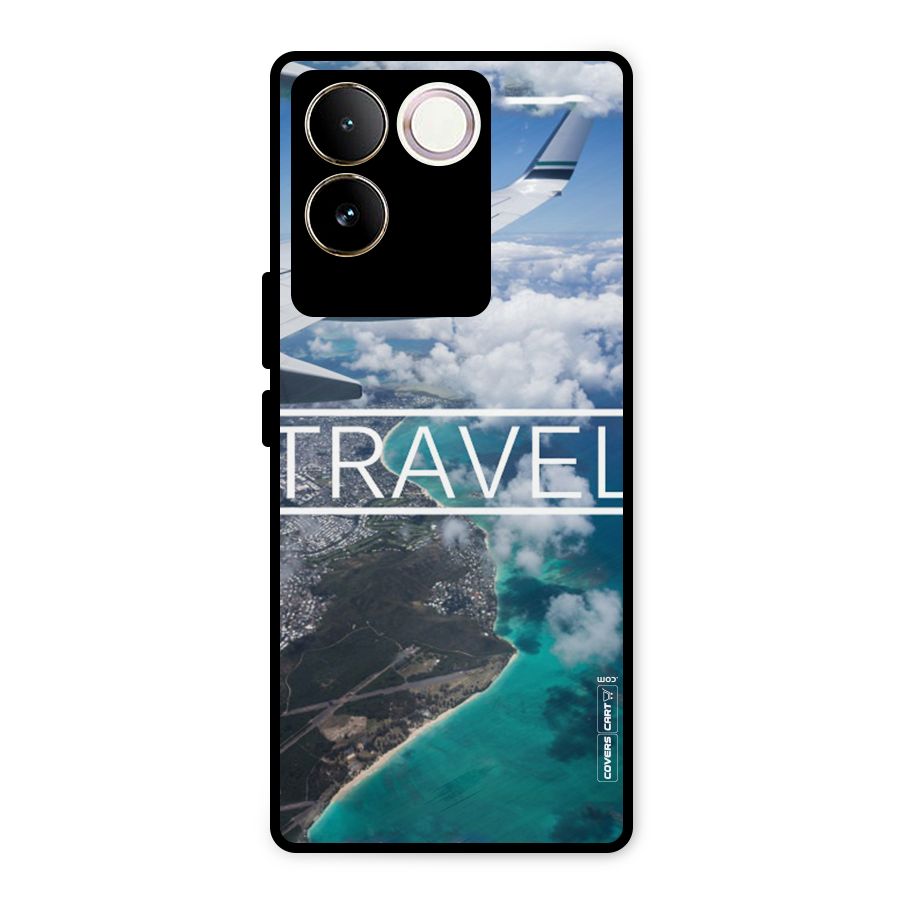 Travel Metal Back Case for Vivo T2 Pro