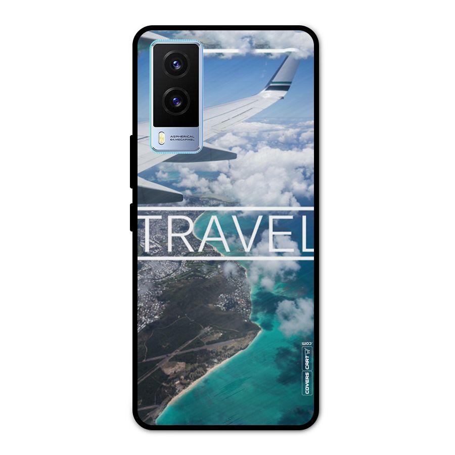 Travel Metal Back Case for Vivo V21e 5G
