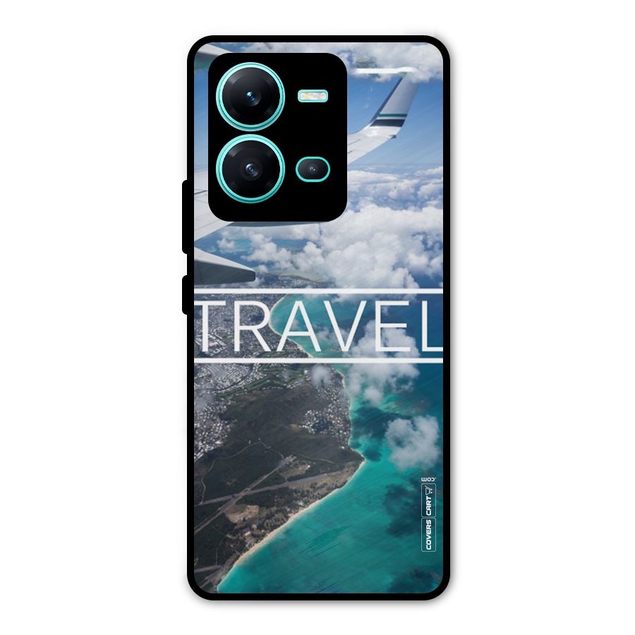 Travel Metal Back Case for Vivo V25
