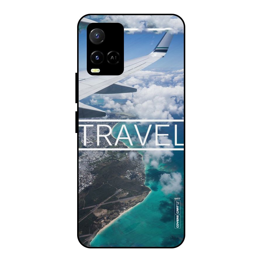 Travel Metal Back Case for Vivo Y21 2021