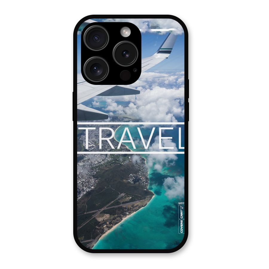 Travel Metal Back Case for iPhone 15 Pro