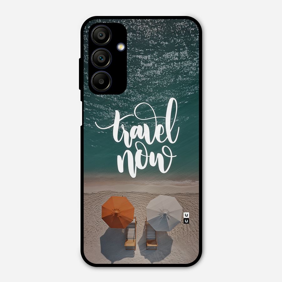 Travel Now Metal Back Case for Galaxy A15 5G