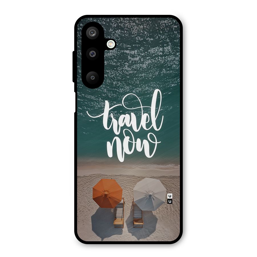 Travel Now Metal Back Case for Galaxy M16