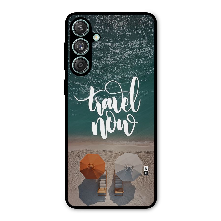 Travel Now Metal Back Case for Galaxy M55 5G