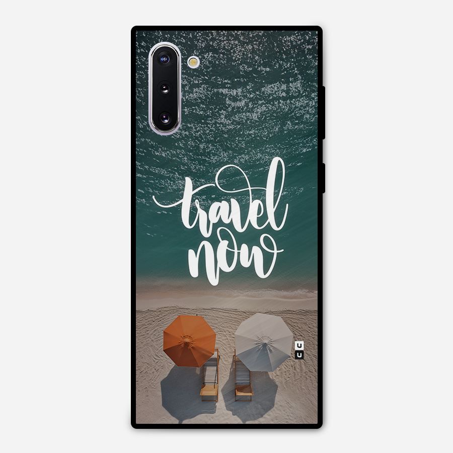 Travel Now Metal Back Case for Galaxy Note 10