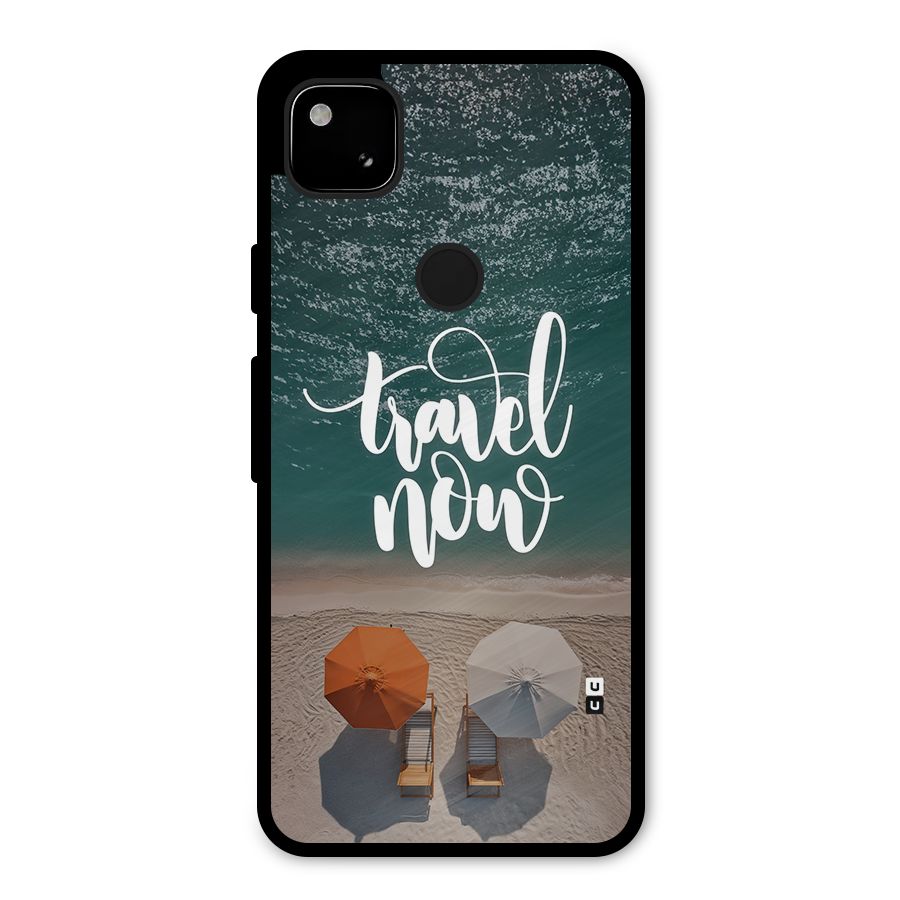 Travel Now Metal Back Case for Google Pixel 4a