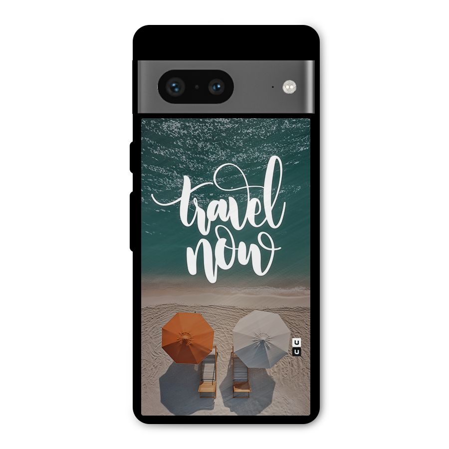 Travel Now Metal Back Case for Google Pixel 7