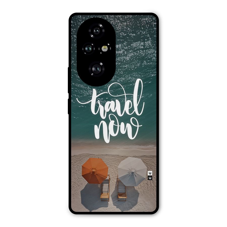 Travel Now Metal Back Case for Honor 200 Pro