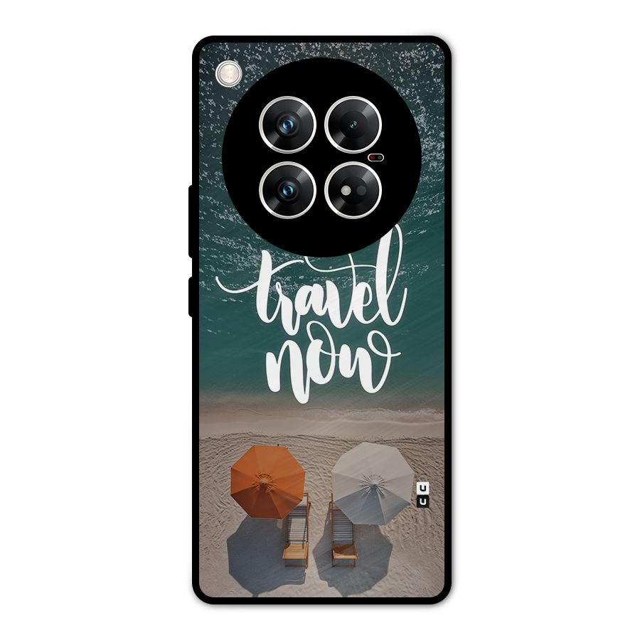 Travel Now Metal Back Case for Infinix Zero 40 5G