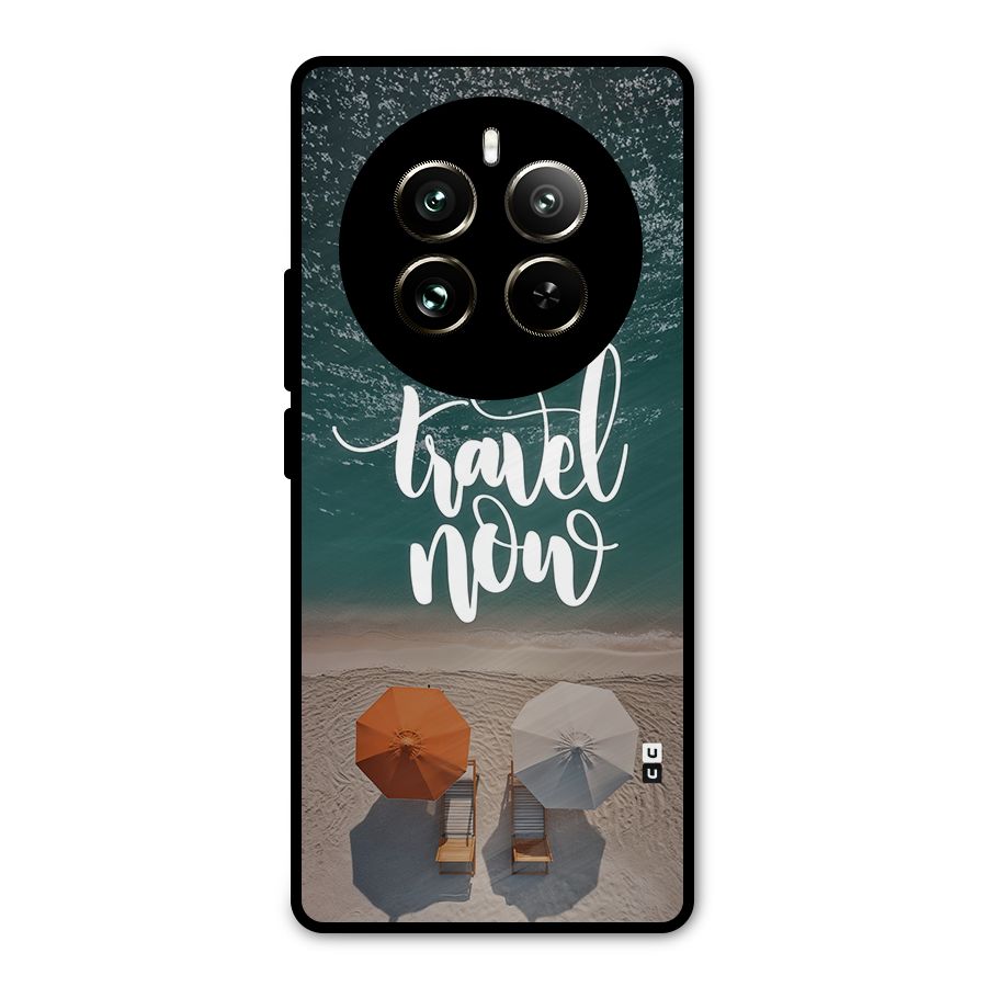 Travel Now Metal Back Case for Realme 12 Pro