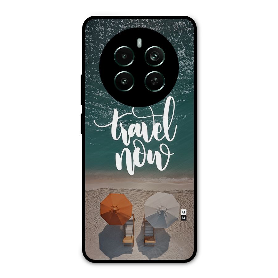 Travel Now Metal Back Case for Realme Narzo 70 Pro