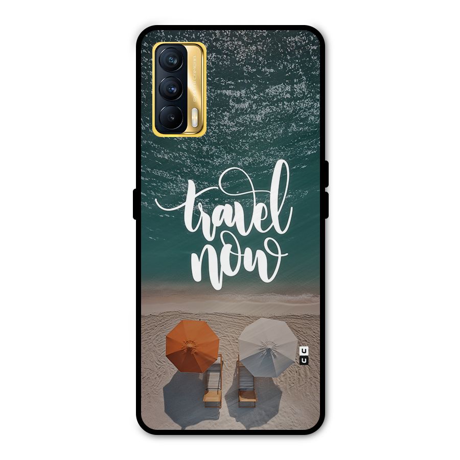 Travel Now Metal Back Case for Realme X7