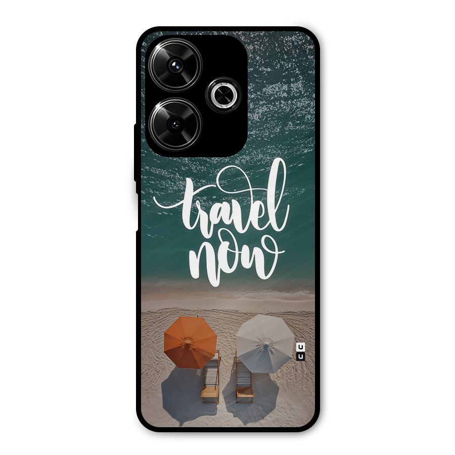 Travel Now Metal Back Case for Redmi 13 5G