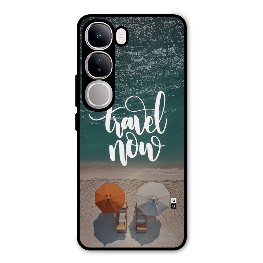 Travel Now Metal Back Case for Vivo Y300