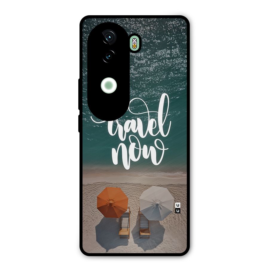 Travel Now Metal Back Case for iQOO Z9s
