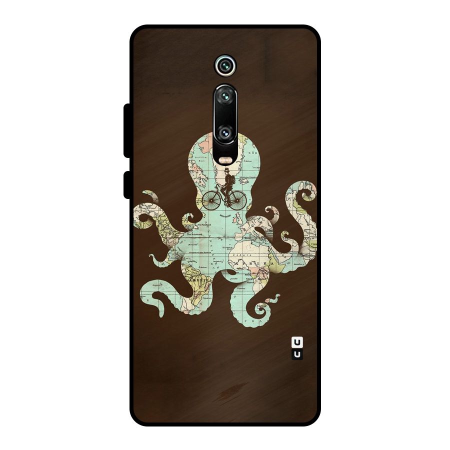 Travel Octopus Metal Back Case for Redmi K20