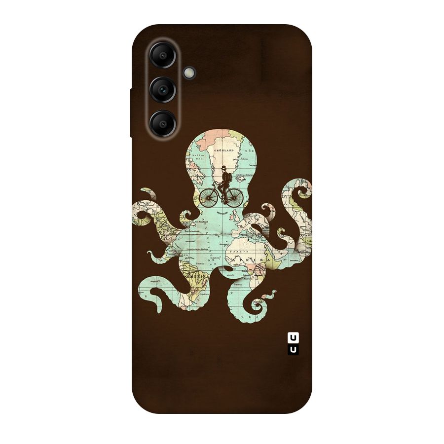 Travel Octopus Original Polycarbonate Back Case for Galaxy A14 5G