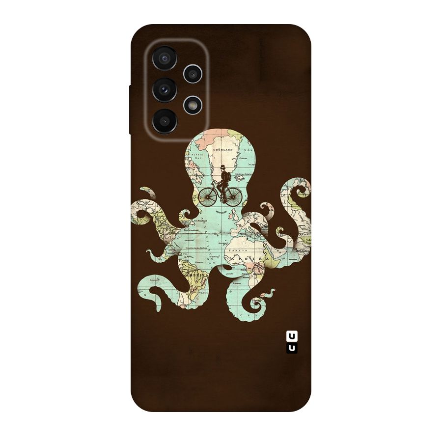 Travel Octopus Original Polycarbonate Back Case for Galaxy A23