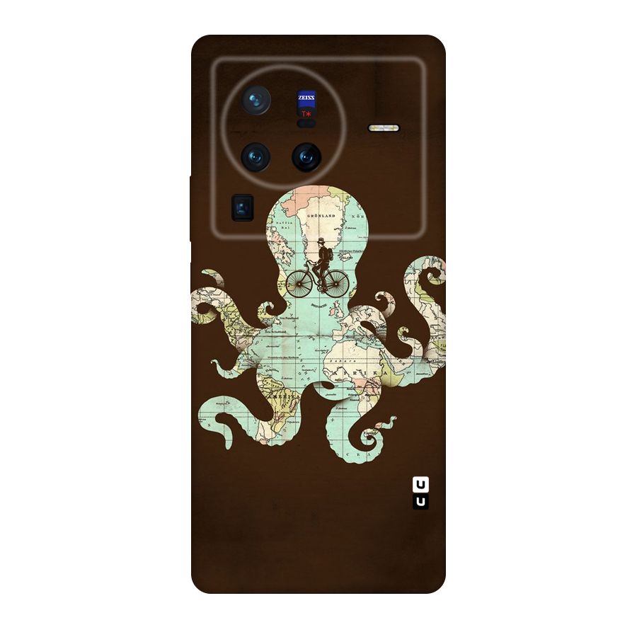 Travel Octopus Original Polycarbonate Back Case for Vivo X80
