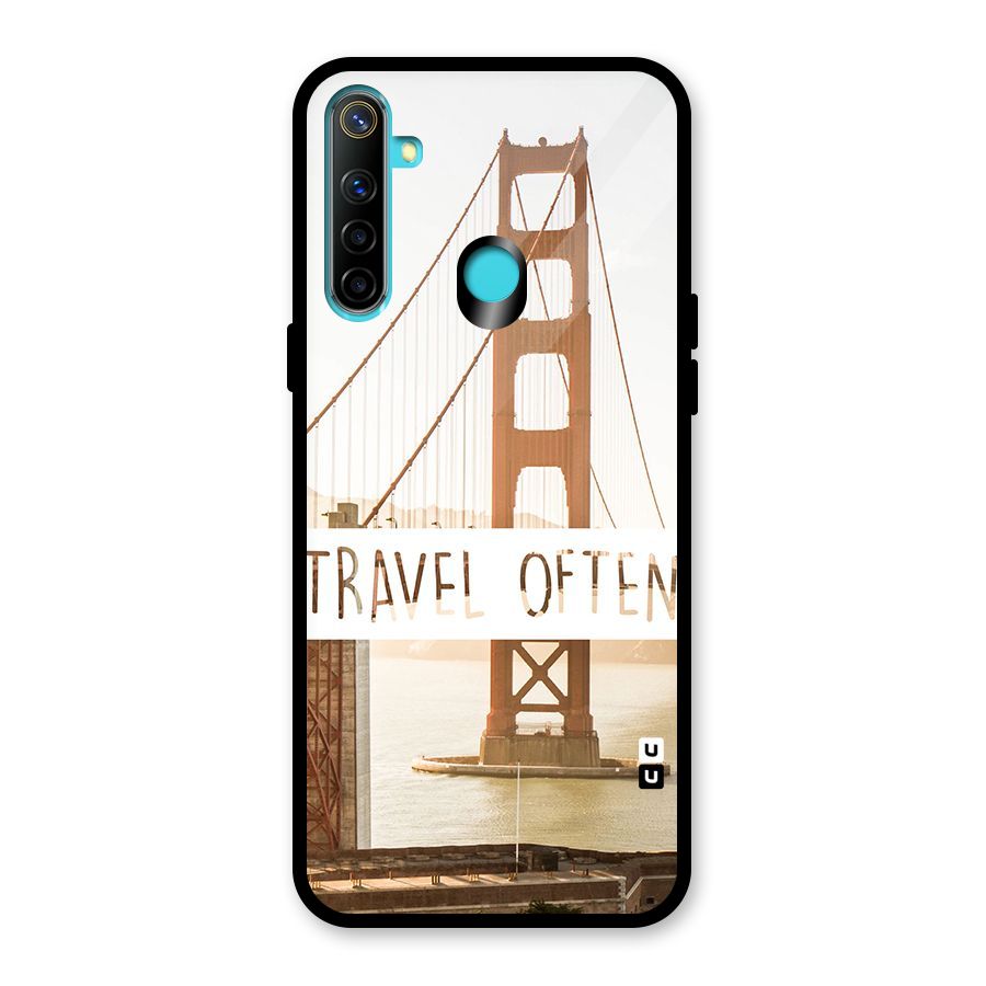Travel Often Glass Back Case for Realme Narzo 10