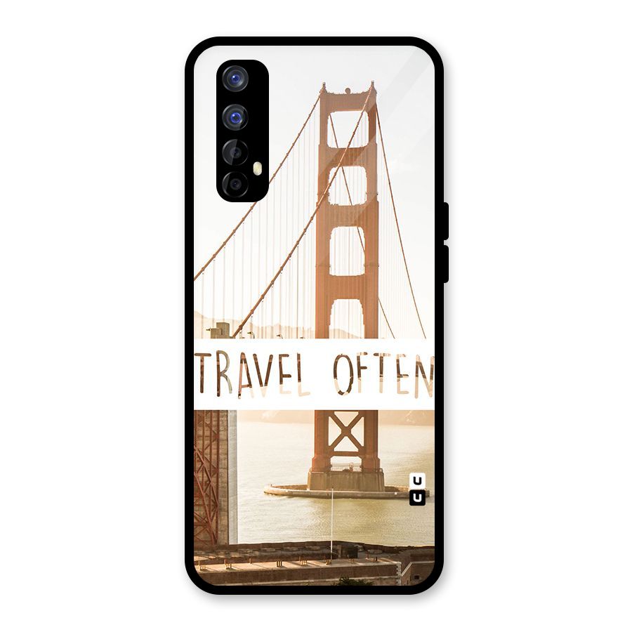 Travel Often Glass Back Case for Realme Narzo 20 Pro