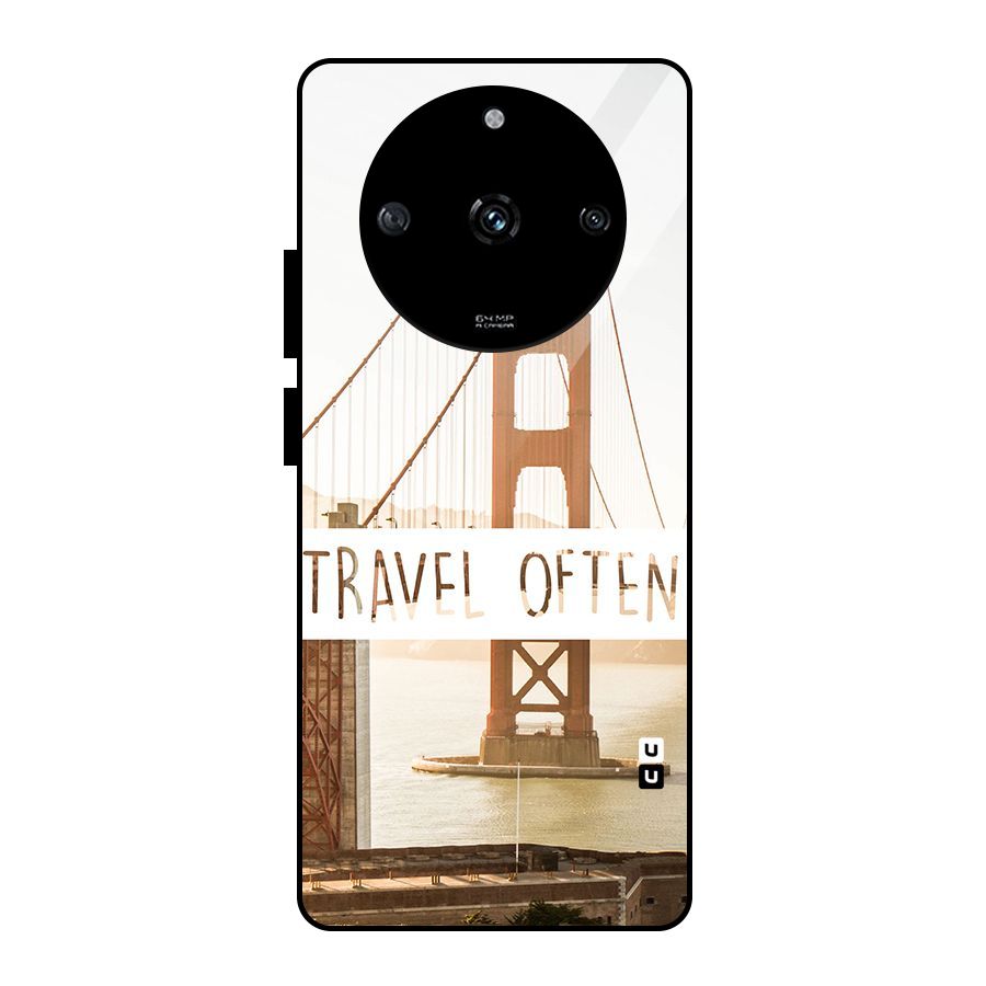 Travel Often Glass Back Case for Realme Narzo 60 5G
