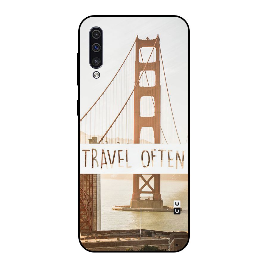 Travel Often Metal Back Case for Galaxy A30s